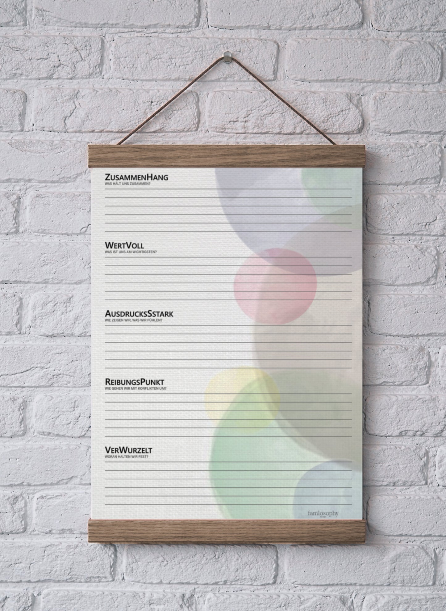 Plakat "Bubbles"