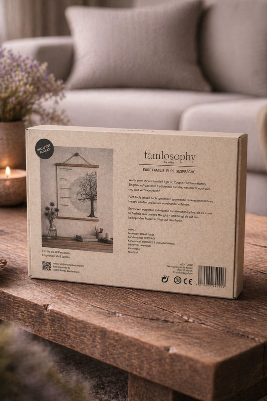 famlosophy Toolbox inkl. Plakat "Tree"