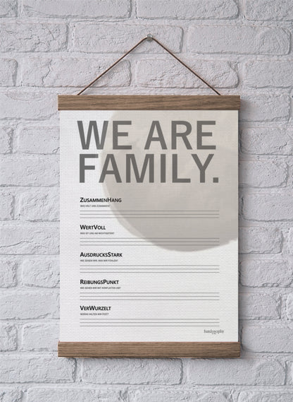 Plakat "Wording"